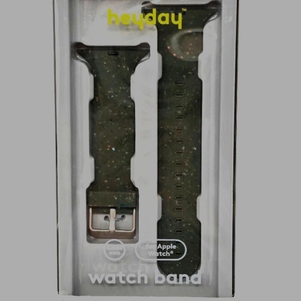 Heyday Silicone Band – Olive Speckle – For Apple Watch 42/44/45mm